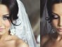 Hochzeit-Make-up mit Pfeilen