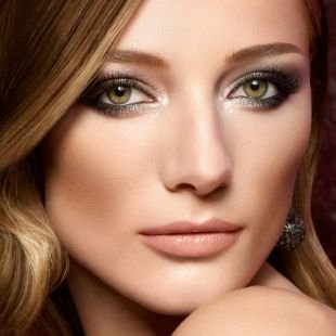 Восточный макияж для зеленых глаз, арабский макияж с европейским акцентом